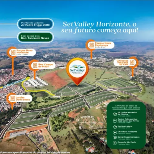 Terreno 8x25 Setvalley Horizonte