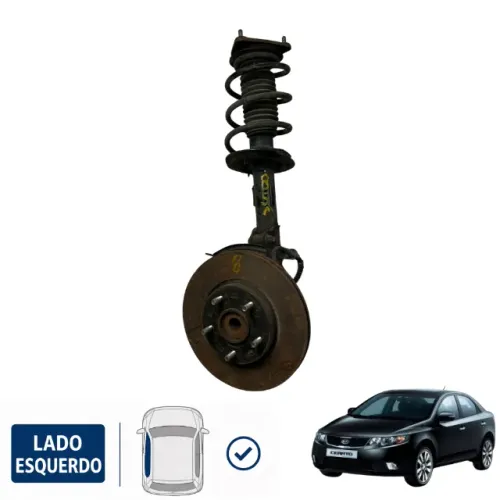 Torre Suspensão Telescópio esquerdo Kia Cerato 2010 a 2011