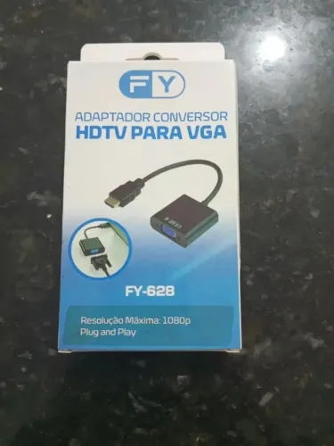 CONVERSOR HDMI PARA VGA SEM AUDIO