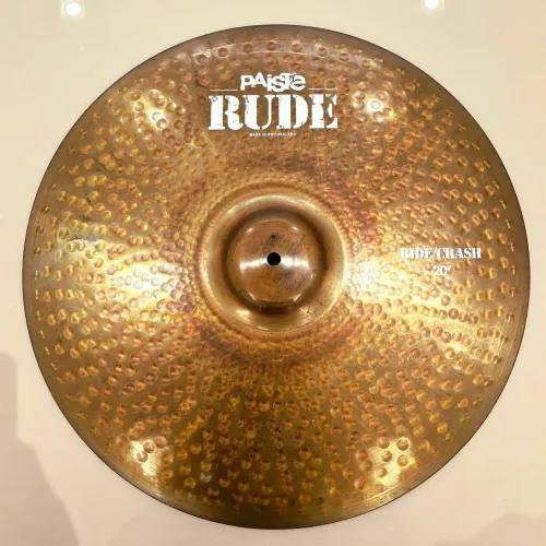 Prato Paiste Rude 20" Ride/Crash Liga 2002 Tradicional Switzerland
