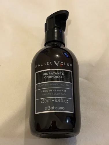 Creme hidratante Malbec Club