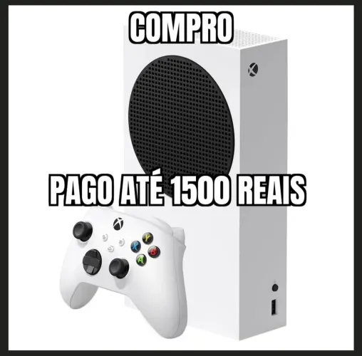 Xbox Series S - veja a foto