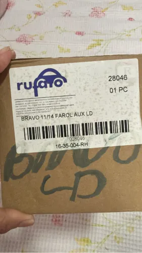 Farol Fiat bravo 11/ 14 aux. Lado Direito