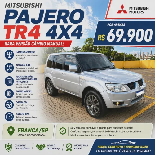 Mitsubishi Pajero TR4 2.0/ 2.0 Flex 16V 4X4 Mec. 2010