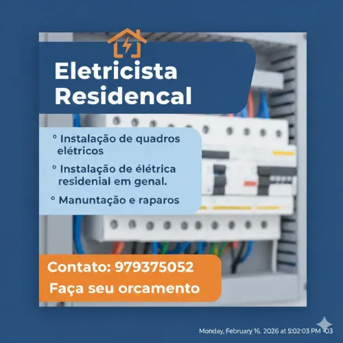 Eletricista de manutenção