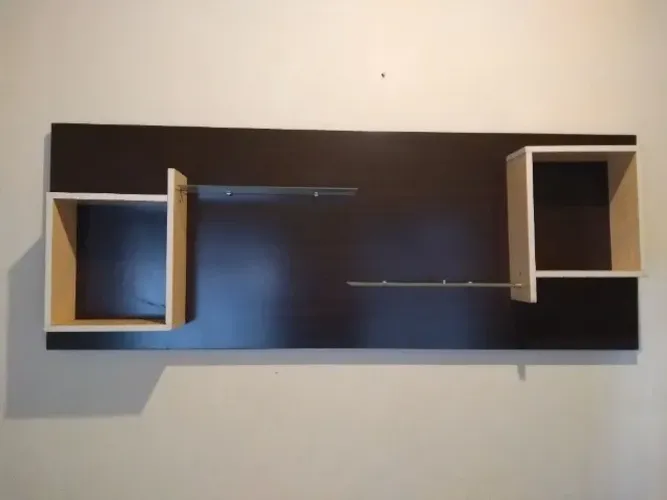 Painel de parede com nichos