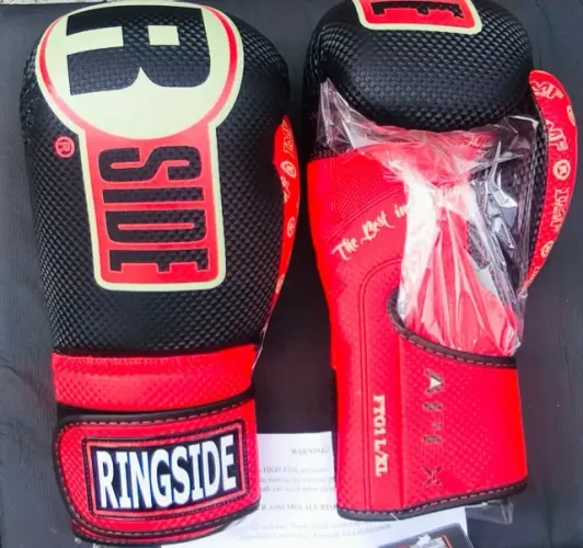 Luvas de Boxe( + Bandagem) RINGSIDE APEX Tam. L (Novas)