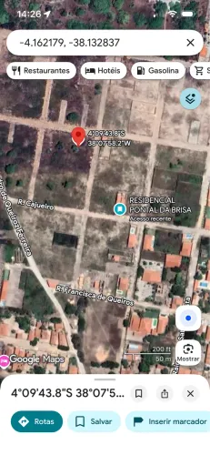 VENDO 2 LOTES EM BEBERIBE - CE