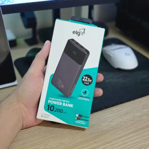 Carregador Portátil ELG 10200mAh 22.5W