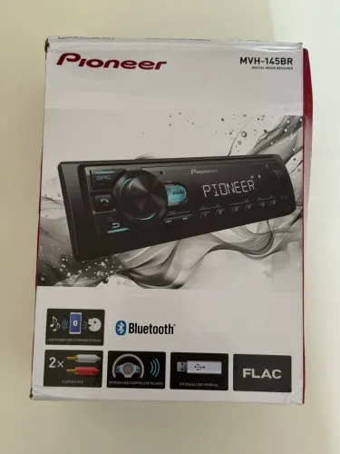 Som Automotivo Pioneer MVH-145BR USB Bluetooth Rádio