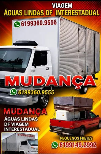 frete Águas lindas DF 
