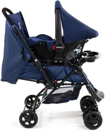 Kit Carrinho de bebê com bebê conforto Cosco