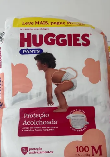 Fraldas Huggies M Pants