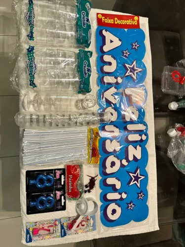 KIT FESTA DIVERSOS ITENS 
