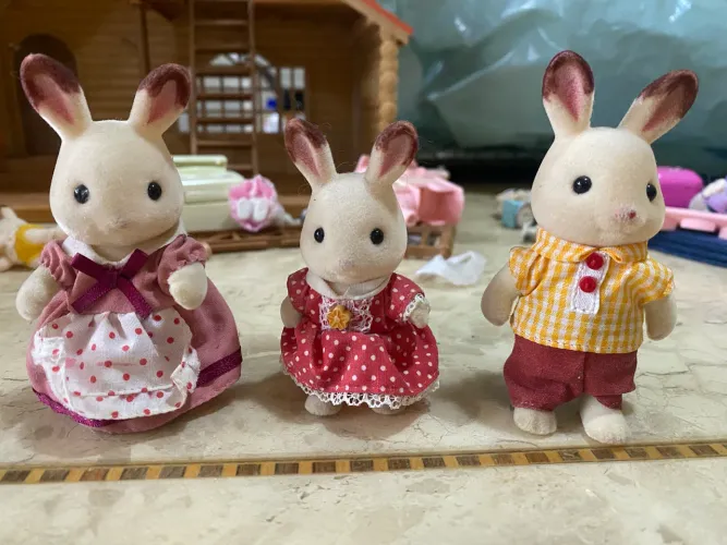 Sylvanian families família Coelho