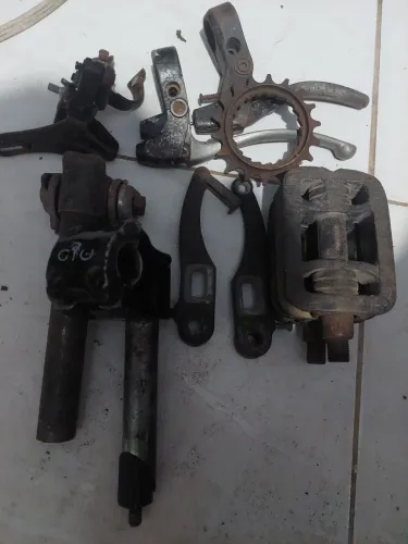 Vendo peças para bike