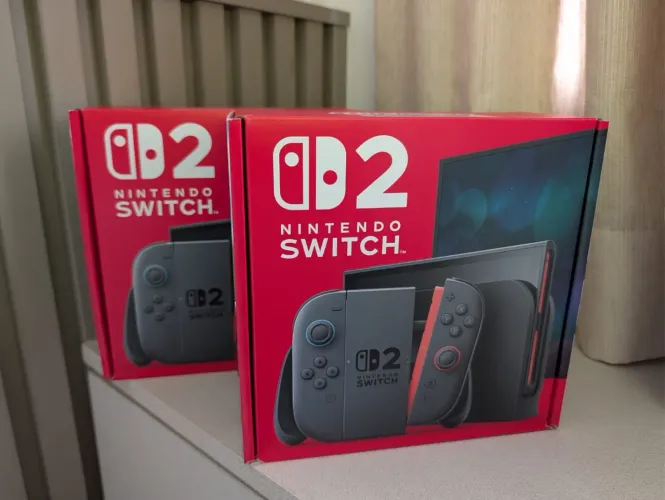 Nintendo switch 2 - caixa lacrada
