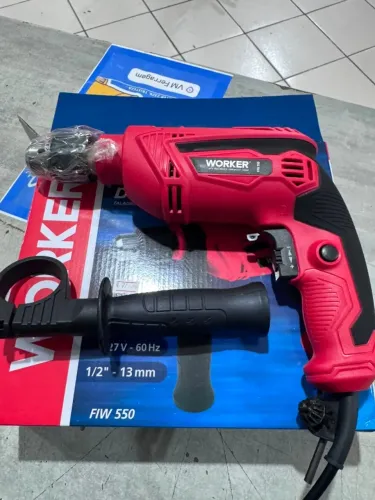 Furadeira de Impacto Worker 550W - Nova | Alta Potência e Excelente Custo-Benefício