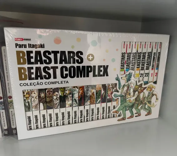 Box mangás Beastars + Beast Complex completo e LACRADO