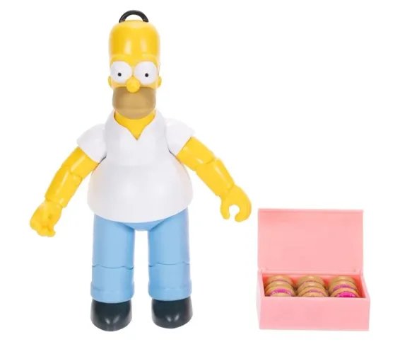 The Simpsons Boneco colecionável Homer Simpson de 12,7 cm 