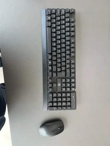 Kit Mouse e Teclado Sem Fio