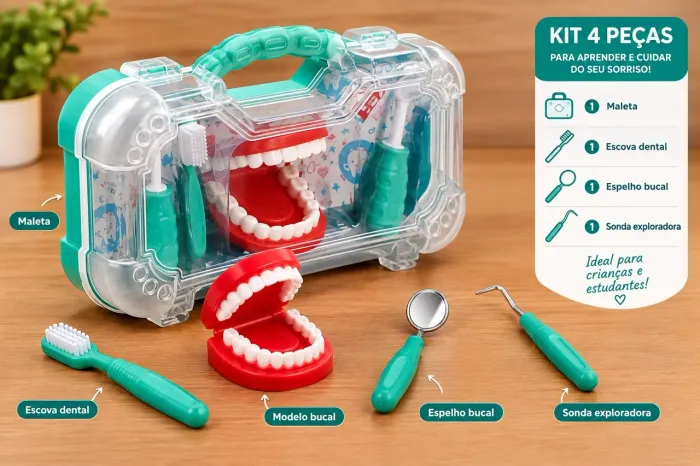 Kit dentista brinquedo