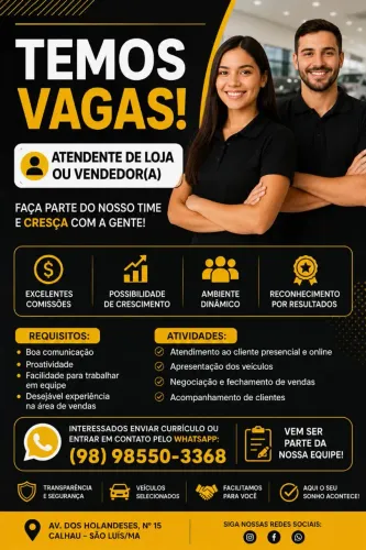 Mande seu currículo 