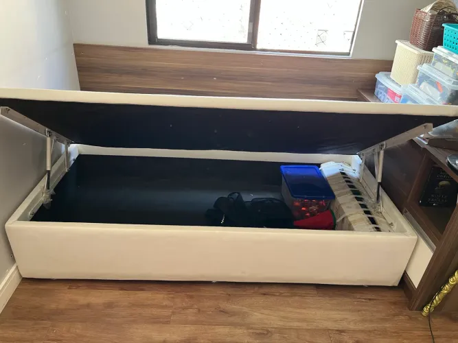 Base de cama baú 