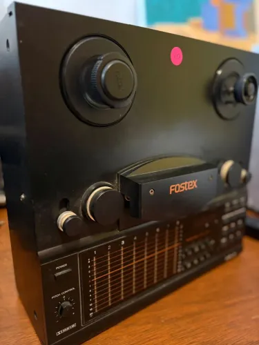 Gravador De Rolo Fostex Model 80 Multipista Ñ Tascam Teac Studer Otari Sony Ampex