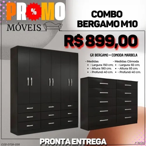 Cômoda e guarda roupa 