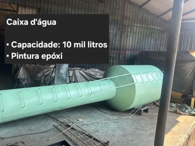 Caixa d' água 10.000 litros à venda<br>