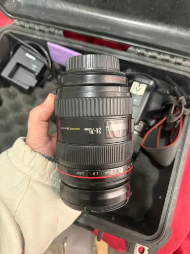 CANON 24-70mm 2.8 Linha L Canon