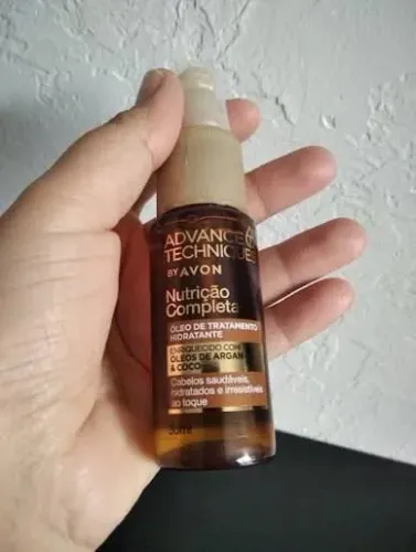 Óleo de tratamento capilar advance avon