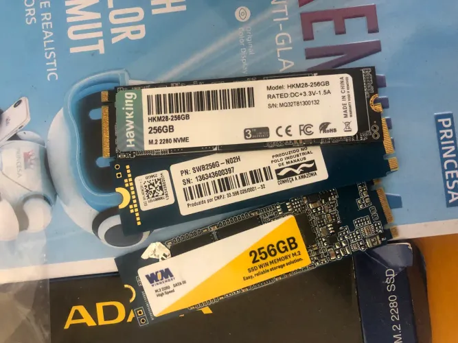 NVME 256gb, WM