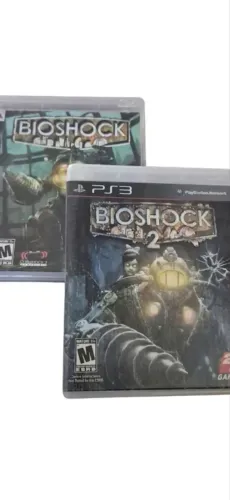 Jogo Bioshock 1 e 2 PS3 PlayStation