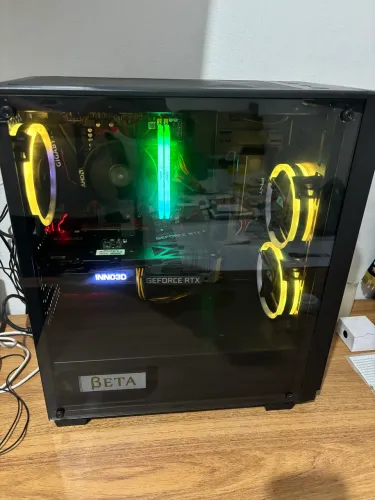 PC Gamer Ryzen 5 5600X, RTX 3060 12 GB, 32 GB RAM, 1 TB Memória