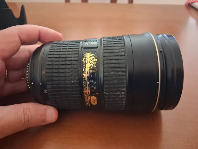 Lente Nikon 24 70mm 2.8G