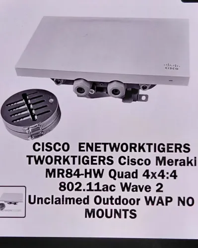 Vendo 02 cisco Meraki mr 84 com fonte 