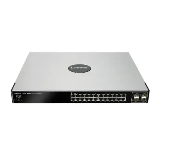 Switch Linksys Cisco SGE2000 20 x Gigabit 4 SFP