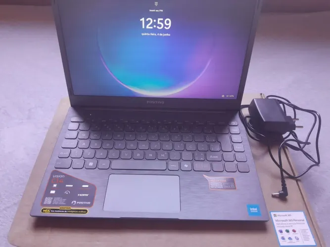 Notebook Positivo C14 + NF 15/04 + Caixa + Office 365 - SÓ RETIRADA CRUZEIRO DO SUL/RS