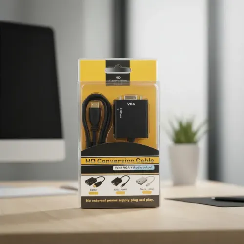 Adaptador Conversor HDMI Para VGA