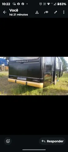 Ônibus pra treyler ou pra abrir um comércio.