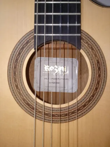 Violão rozini nylon tampo maciço rx315
