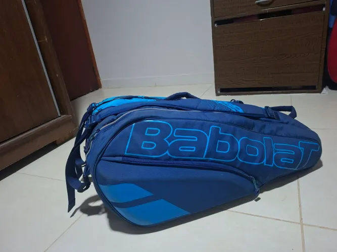 Raqueteira Babolat X12 original - ótimo estado