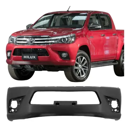 Parachoque Dianteiro Sem Grade Toyota Hilux 2015 à 2018 