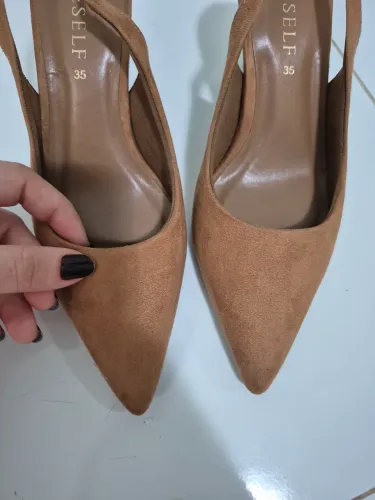 Sapato Bico Caramelo