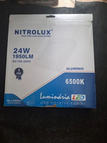 Luminária 24w nitrolux