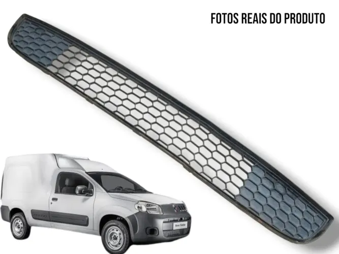 Grade Para-choque Fiat/fiorino Endurance 80mil Km 2021 Preto