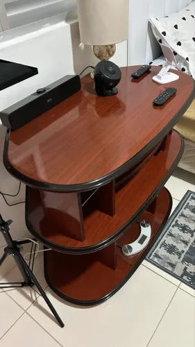 Rack para TV em madeira