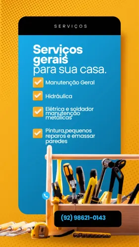 Ofereço meus serviços.